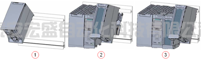 S7-1500產(chǎn)品入門新手跟我做第一個項目_硬件及接線示意圖