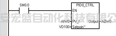 西門子smart200PID 向導 中的給定－反饋設置